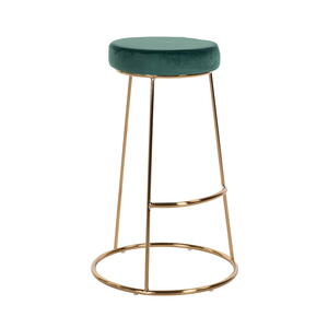 Barstol Brandy Green Velvet guld