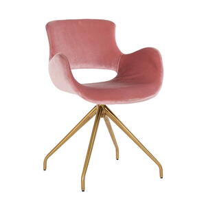 Stol Sierra rødme fløjl sving