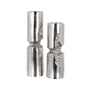 Lysestage Osiris sølv, sæt af 2 stk.