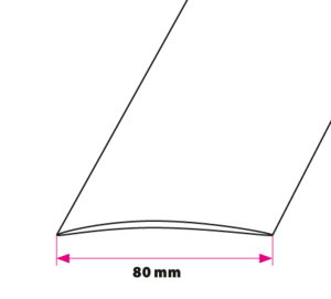 80 mm buet overgang u/huller