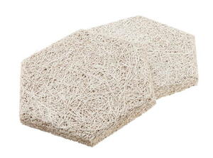 Fibrotech Hexagon træbeton - Hvid - RESTORDRE TIL UGE 9