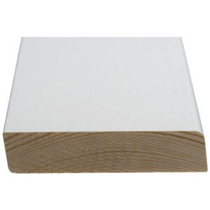 14x65 mm. hvidmalet fodpanel