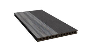 Kirkedal Terrasse Heimdal 22x130 mm. - Black/Grey