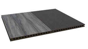 Kirkedal Terrasse Heimdal 22x300 mm. - Black/Grey