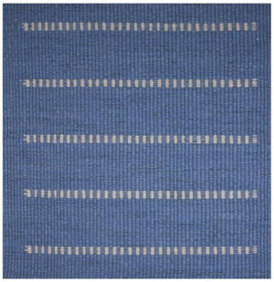 C. Olesen tæpper - Mista, Stripe Sky/Silver