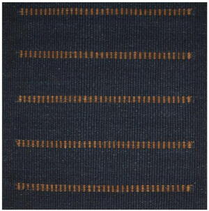 C. Olesen tæpper - Mista, Stripe Midnight/Hony