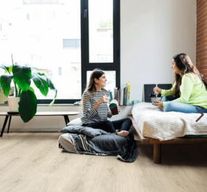 DISANO LifeAqua Plankegulv - Eg Sheffield cremehvid -