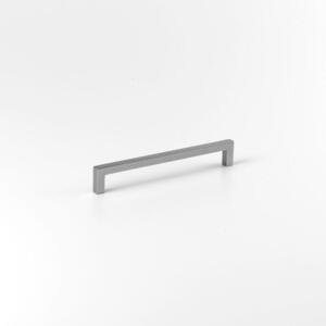 Ræling greb - blank chrom 169 mm.