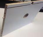 Skabstop med udfræsning til spot