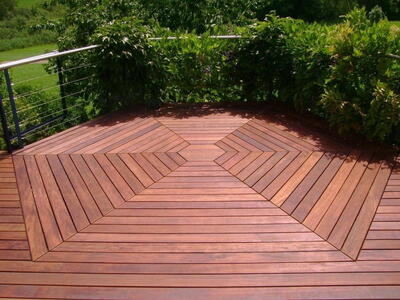 Jatoba Terrassebrædder 21x145 mm. FSC Certificeret