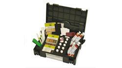 HAMBERGER servicekuffert m. håndvokssmelter