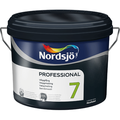 Professional 7 mat vægmaling