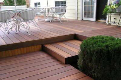 Red Balau 21x145 mm. terrassebrædder glat