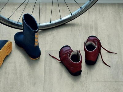 Pergo vinyl Flise - Light Grey Travertin 