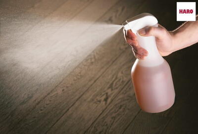 Sprayflaske med sprøjtepistol