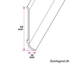 60 mm Gefion fodliste 