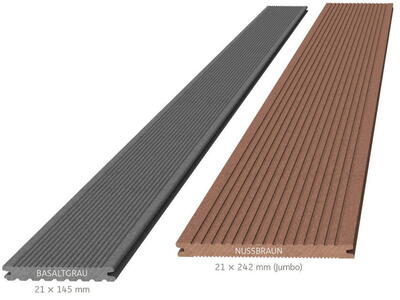 Megawood Classic terrasseplank Barfod - 21x145 mm 