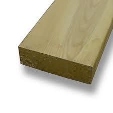 45x195 mm. trykimprægneret træ