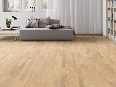 Haro parketgulv - Eg lyse hvid Favorit børstet