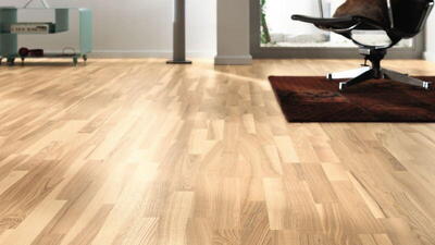 Haro parketgulv - Ask lyse hvid Favorit børstet Pm 