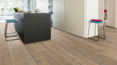 Haro plankegulv - Eg tobakgrå Sauvage retro børstet n+ 