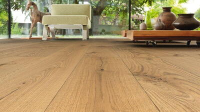 Haro plankegulv - Eg Sauvage børstet nD 