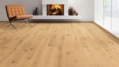 Haro plankegulv - Eg Sauvage børstet nD 