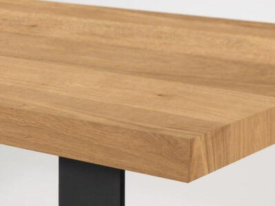 Haro Bord - Eg Markant børstet (Sort stål)