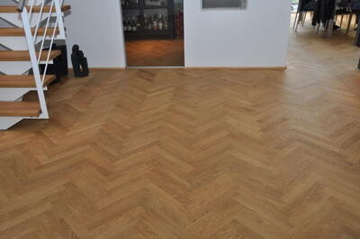 Eg Natur parketstav 20x65,5x458,5 mm. - Ubehandlet