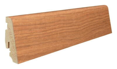 Fodpanel til trægulv, 19 x 58 mm. oliebehandlet