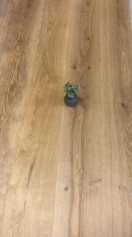 FloorMaster Herregårdsplank - Eg creme mat lak 260 mm. -