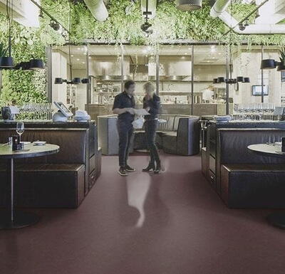 Marmoleum  Walton - Eggplant Purple