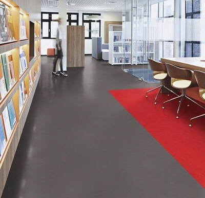 Linoleumsgulv Marmoleum  Concrete - Red Shimmer