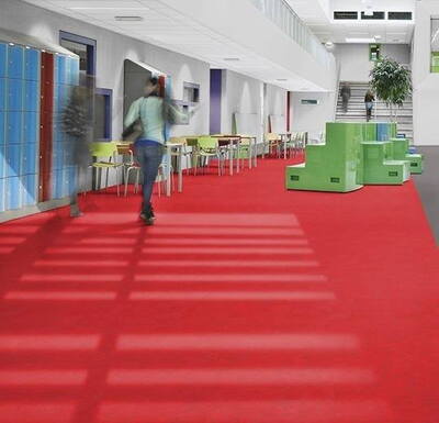 Marmoleum  Concrete - Red Glow