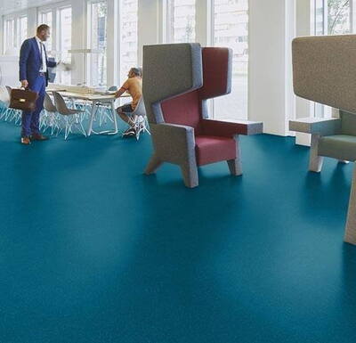 Marmoleum Piano - Atlantic Blue