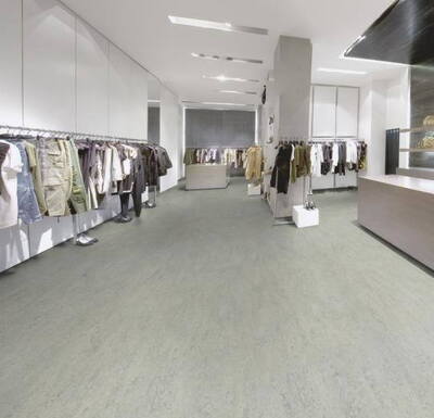 Marmoleum  Real - Mist Grey KAMPAGNE