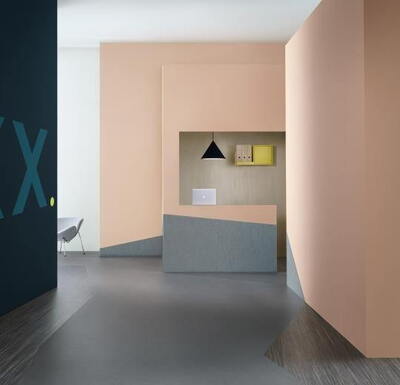 Linoleumsgulv Marmoleum  Striato Original - Black Sheep