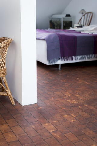 Klodsegulv - Centerpiece Basic i ubehandlet fyrretræ