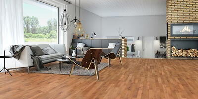 Junckers 22 mm. massiv Bøg Sylvared parket Harmony 