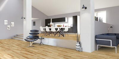 Junckers 22 mm. massiv Ask parket Harmony 