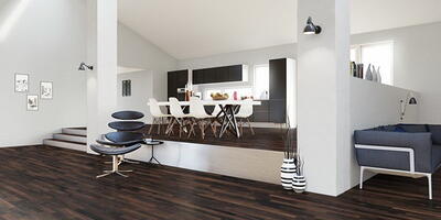 Junckers 14 mm. massiv Moseeg parket Harmony 