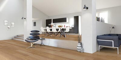 Junckers 20,5 mm. massiv Eg Boulevard plank Harmony 