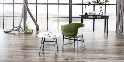 Junckers 15 mm. massiv Eg Drivtømmergrå Plank Harmony 