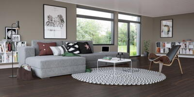 Junckers 15 mm. massiv Moseeg plank Harmony