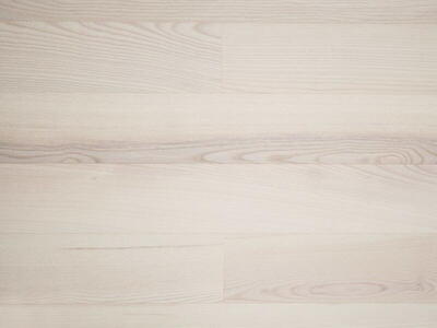 Timberman Slotsplank - Ask, Accent, børstet, hvid 