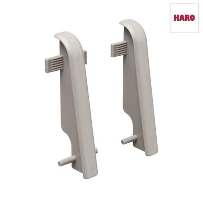 Plast-mellemstykke, 19 x 58 mm. 