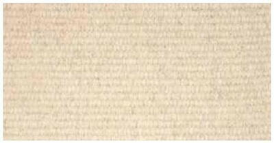 C. Olesen tæpper - Luxor Ensfarvet - White 