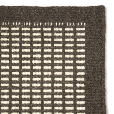 C. Olesen tæpper - Luxor - Coffee/White 