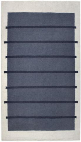 C. Olesen tæpper - Santa Fe - White/Blue/Grey 