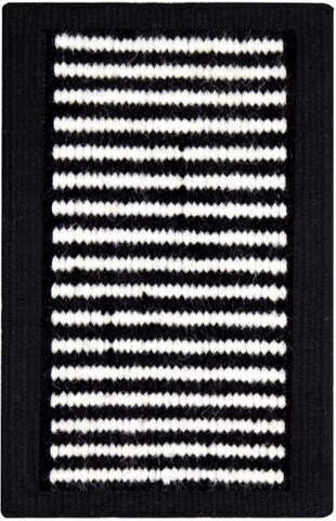 C. Olesen tæpper - Åbo - Black/White 